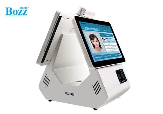 Counter Dual Screen Face ID Visitor Machine